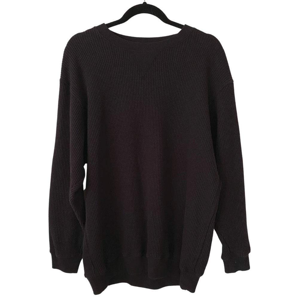 Aerie Waffle Knit Oversized Sweater
